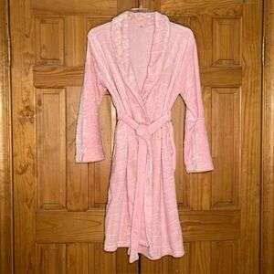 EUC Vintage Unbranded Plush Fleece Robe One Size